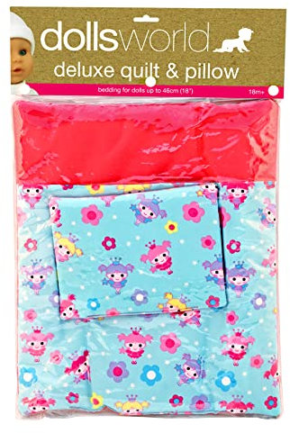 Dolls World 8216 Deluxe Steppdecke und Kissen
