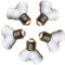 DZYDZR 5 PCS E27 Y Form 1 Mann zu 2 weiblichen LED Licht Splitter Birne Basis Adapter Lampe HolderConverter E27 Y Adapter für LED Lampen
