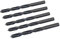 Dapetz ® 5pcs HSS-R Jobber Drill Bits 8.5mm High Speed Steel 4341 Roll Forged Straight Shank Twist Drill Bits Black Oxide For Metal Steel Plastic Wood