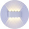 Topmo-plus LED Wandlampe Wasserdichte IP65 Wandbeleuchtung LED Außenwandleuchten (weiß/warmweiß)