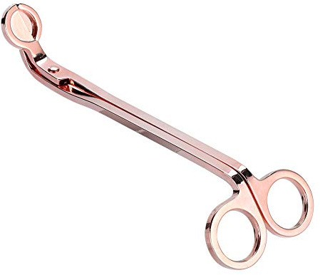 Sheens Kerzenschneider, Mode Kerze Herz Clip Kerze Snuffer Docht Trimmer Abdeckung Handwerkzeug Löschen Kerze Docht Trimmer[Rose Gold] Dochte