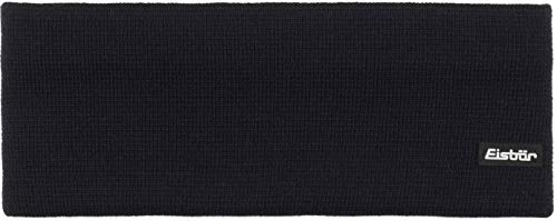 Eisbär Havel High Stirnband nacht – Klassisches Design, 10 cm Höhe, Merino-Mix (mulesingfrei), Kuscheliges Fleece-Innenband, Perfekt für Outdoor-Aktivitäten – In Verschiedenen Farben Erhältlich