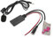 Aramox Bluetooth-AUX-Adapter, Bluetooth 5.0 AUX Kabel Adapter mit Mikrofon Ersatz für RNS-E Headunit