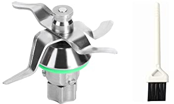 RYELDOM Gruppo Coltelli per Bimby TM5 in Acciaio Certificato Completo di Guarnizione e Spazzolino per la Pulizia