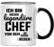 Seness Ich bin dieser legendäre bester Chef, Tasse mit Spruch lustig, Abschied Geschenk für den Boss, Chefin Abteilungsleiter, Geburtstag, Abschiedsgeschenk Kollegen, Kaffeebecher Kaffeetasse