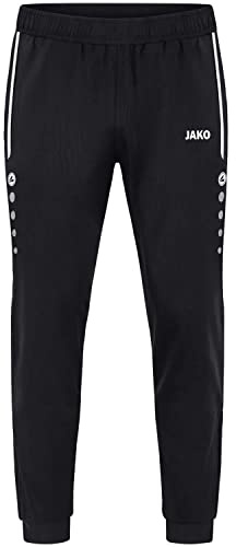 JAKO Herren Polyesterhose Allround, Schwarz, 3XL