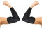 Thx4COPPER Manicotto a compressione per gomito 1 paio-Supporto per gomito infuso in rame-tutore per gomito per recupero, allenamenti, sport, golfisti, gomito del tennista, artrite, tendinite-M