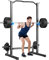 BEKING Power Rack Squat Rack Cage with Pull Up Bar, Adjustable Power Cage Exercise Squat Stand with Barbell Rack Weight Plate Storage,Strength Training Workout Station for Home Gym Fitness
