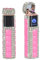 Briquet électrique à paillettes rechargeable par USB avec strass, parfait pour les filles et les femmes, rose rouge