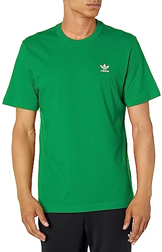 Adidas Originals Men's Trefoil Essentials T-Shirt, Green, XL