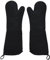 XIAOJUN 1 paire de gants de cuisine professionnels en silicone résistants à la chaleur