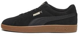 PUMA Puma Smash 3.0, Zapatillas Unisex Adulto, Puma Black Puma Gold Gum, 43 EU