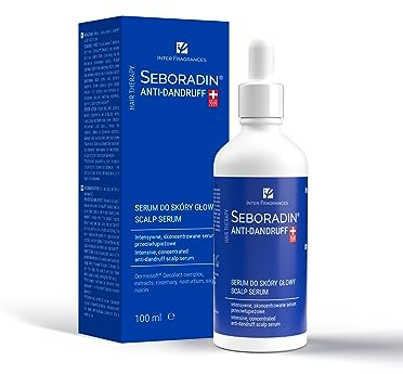 Seboradin Anti-Schuppen Haarserum Juckende Trockene Kopfhaut Serum Pflege Tonikum Juckreiz Linderung Haartonikum 100 ml