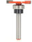 Akylin Router Bits 1/4 Inch Shank - Top Bearing Slot Cutter Router Bit - 1-1/4 Cut Dia, 5/32 Height, 5/16 Depth, Carbide Tip Slot Cutting Bit/Slotting Cutter, for Wood Flooring Grooves