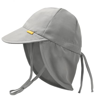 FURTALK Baby Kleinkind Sonnenhut UV-Schutz Mädchen Jungen Kinder Sommer Strand Mütze mit Nackenschutz