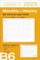 MARK'S 2024/2025, B6 Vertical Type Refill: Von Oktober 2024 bis Dezember 2025