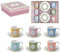Easy Life COFFRET 6 TASSES A CAFE 10CL EN PORCELAINE