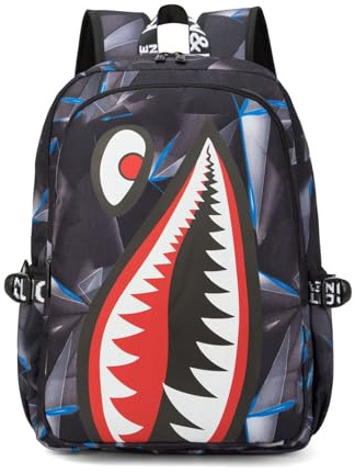 FANDARE Zaino per Bambini Ragazzo con Porta di Ricarica USB - Zainetto Galaxy Leggero per Scuola Casual Adolescenti