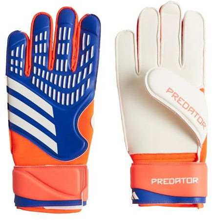 adidas Unisex Predator Match Torwarthandschuhe Lucid Blue/Solar Red/White 8 1/2