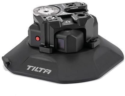 Tilta Hydra Elektronischer Saugnapf (11,4 cm) mit universeller Multifunktions-Halterung | lädt schnell über PD USB-C | Verbesserte Saugkraft | Luftdruckerkennung
