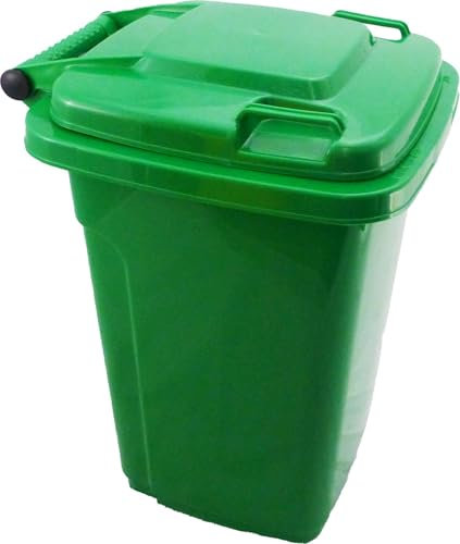 The-Wheelie-Bin-Company 30 Litre Miniature Wheelie Bin Green NO Castors