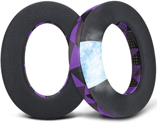 SOULWIT Cuscinetti in Gel di Raffreddamento per Sennheiser HD599/HD598/SE/CS/SR/HD560S/HD595/HD569/HD558/HD518/HD515/Game Zero/G4ME Zero,PC37X/PC38X/PC350/PXC350/PXE350/PC360/HD380/HD380-Pro/HME95