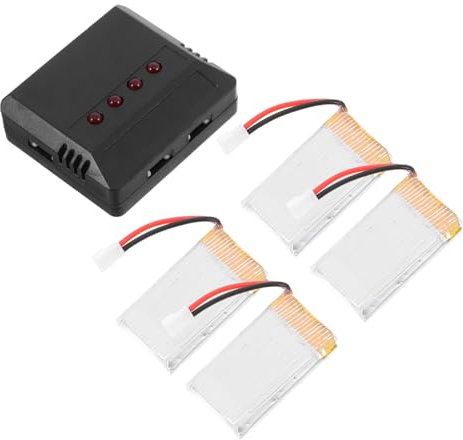 Abaodam X5c Quadcopter Akku-ladegerät-Set 4 Stück 3 7 V 800 Mah Lipo-akku Für Längere Flüge