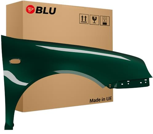BLU Kotflügel Passend für Volkswagen Golf IV 4 LC6M Rechts Grün | 1997-2006 | Vorderseite Vorne | Lackiert | Einbaufertig