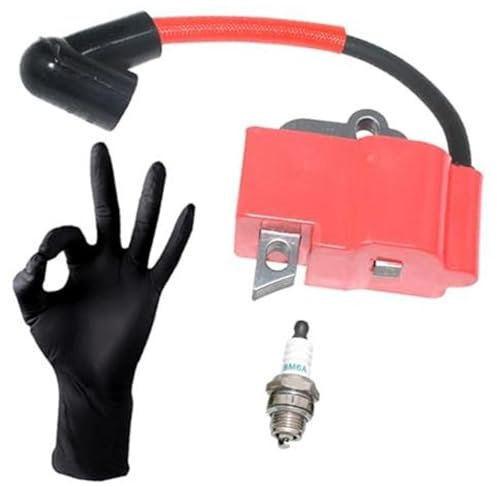 Yurefax Zündspule, for Makita, EA3200S EA3201S EA3500S, for Dolmar, PS-32 PS-32C PS-35 PS-35C