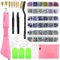 Bedazzler Kit mit Strass, Hotfix Applikator, Hotfix Strasssteine für Textilien, Hot Fix Zauberstab Strass, Hotfi Stras Applikator Werkzeug Set, Schnelles Aufheizen, DIY Glitzersteine für Textilien