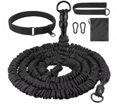 Piscina del Cinturón de Natación, Cuerda de Resistencia al Agua Ajustable de 2.5 a 7.5 m para Cada Piscina sin Sistema de Contracorriente, Niños y Adultos de Cinturón de Natación