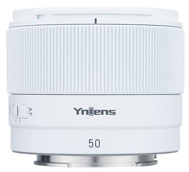 YONGNUO 50 mm F1.8 Festobjektiv für Sony E-Mount-Kameras, AF MF APS-C Rahmen