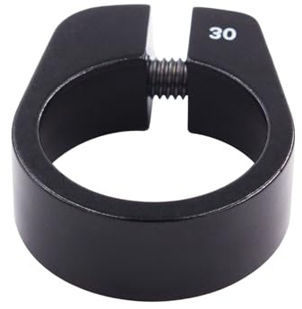 Collier de serrage pour tube de selle de vélo en alliage d'aluminium 30 mm