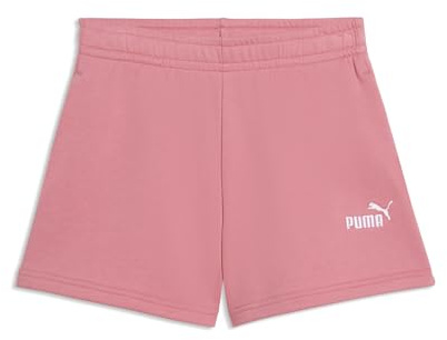 PUMA Mädchen ESS Small No. 1 Logo Shorts 128, Wild Pink