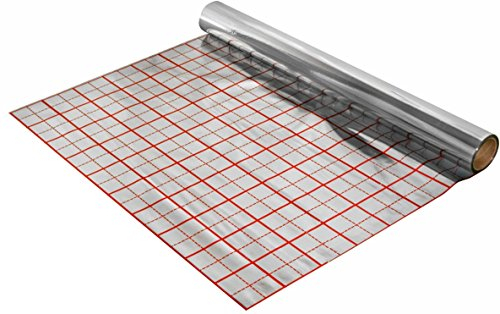Rasterfolie Folie 50 m2 Iso Fußbodenheizung Fußbodenisolierung Isolierfolie