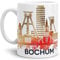 Tassendruck Bochum-Tasse Skyline - Kaffeetasse/Mug/Cup - Qualität Made in Germany