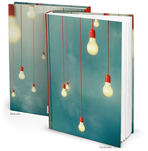 Logbuch-Verlag Großes Notizbuch Tagebuch leeres Buch Geschenk Geburtstag DIN A4 Hardcover