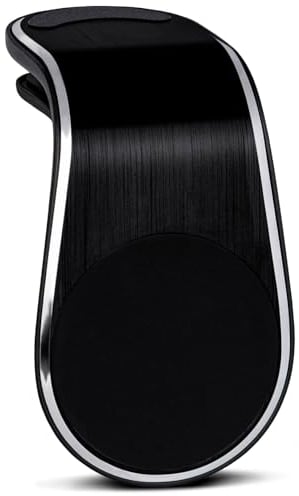 Oneflow Support magnétique universel Compatible avec tous les Apple iPhone - Support de voiture compact, ultra-léger et sûr - Noir