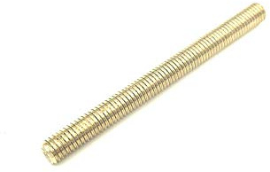 Kupferschraube/Kupferbolzen/Doppelende/Vollgewinde/kurze Kupferstange-M12 * 60 / 5St