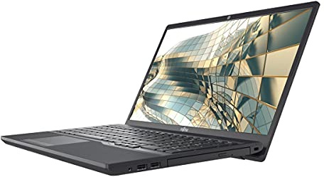 Fujitsu LIFEBOOK A3510 Notebook 39,6 cm (15.6 Zoll Full HD) Intel Core i3-1005G1, 8GB RAM, 256GB SSD, DVD-Laufwerk, Windows 10 Professional, Schwarz, Ohne Software Bundle