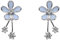 SLUYNZ 925 Sterling Silber Gänseblümchen Blumen Ohrringe Ohrstecker für Frauen Damen Zarte Blumen Ohrringe Tropfen