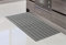 COMERCIAL CANDELA FELPUDOS Y ALFOMBRAS Alfombra de Cocina de Textil Resistente, Lavable | Base PVC Antideslizante y Aislante Diseño Clasico Color (Gris, 50_x_80_cm)