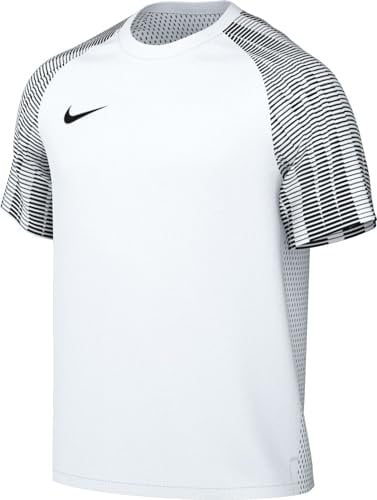 NIKE Mens Jersey M Nk DF Academy JSY SS, White/Black/Black, DH8031-104, S