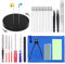 Swpeet Lot de 35 supports de peinture professionnels rotatifs à 360 degrés et outil de construction de modèle de base avec pince crocodile compatible avec aérographe