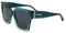 Jimmy Choo Sonnenbrillen EDNA/S PEF GOLD GREEN 52/22/145 Damen