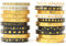 YUBX dünn Folie Gold Washi Tape Set Masking Tape Klebeband Bunt für Kinder, Scrapbooking zubehör, Bullet Journals, Bastel Planer, Handwerk und DIY (Interstellar Space)