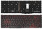 KINPOWER Clavier Azerty Français Compatible avec Acer Nitro 5 AN515-43 AN515-44 (Rouge)