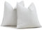 ZWJD Creme Kissenbezug 60x60 2er Set Chenille Kissenbezüge Sofakissen Kissenhüllen mit elegantem Design, weiche und luxuriöse dekorative Dekokissen für Couch, Bett und Heimdekoration