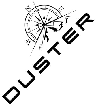 Auto Aufkleber für Dacia Duster, Vinyl-Karosserie-Seitenaufkleber, Off-Road-Styling, Kompass, Berggrafiken, Dekor, Geschenke und Merchandise-Zubehör