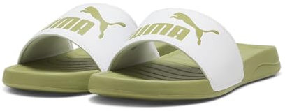 PUMA Popcat 20, Pantofole Unisex - Adulto, Puma White Calming Green, 42 EU